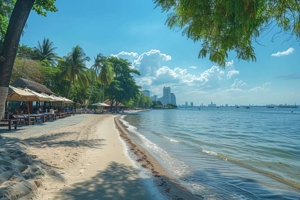 Discover the splendid beaches near Bangkok a range of family attractions and water sports