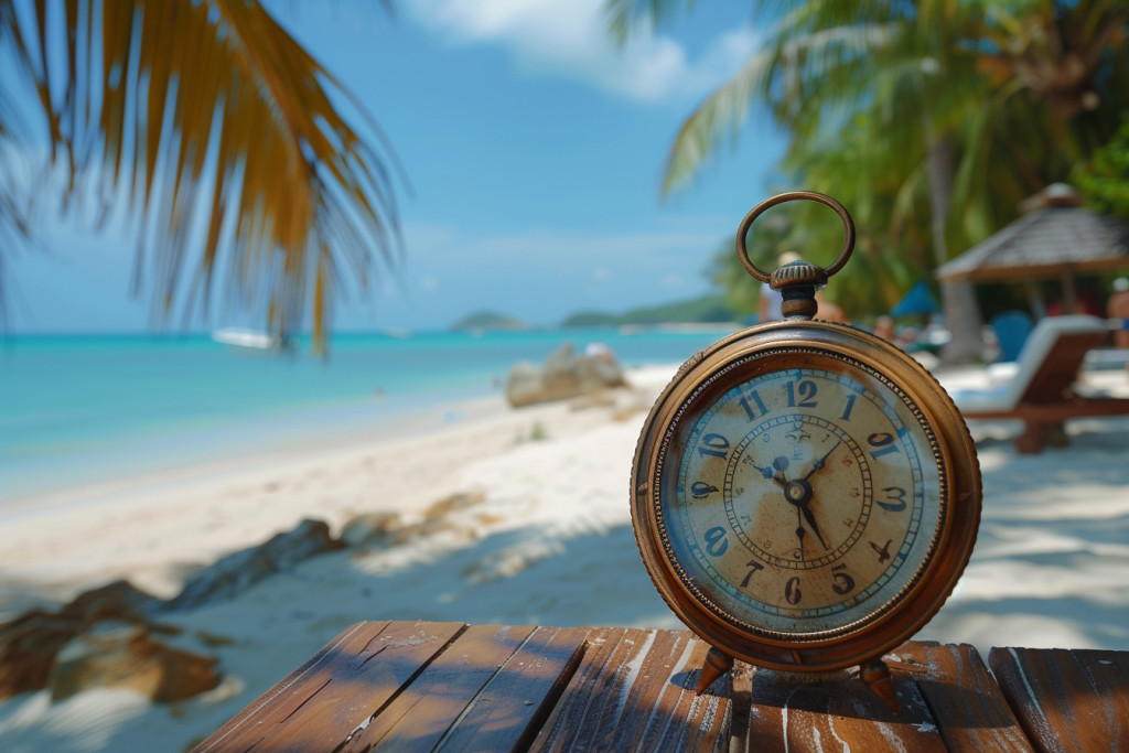 Understand the time and time difference to Koh Samui