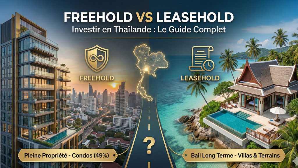 Freehold ou Leasehold ? On vous explique tout pour investir en Thaïlande