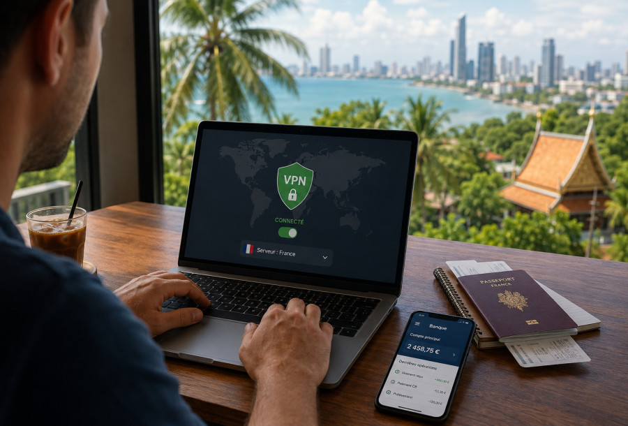 Accès aux services en ligne depuis la Thaïlande : ce que les Français doivent savoir