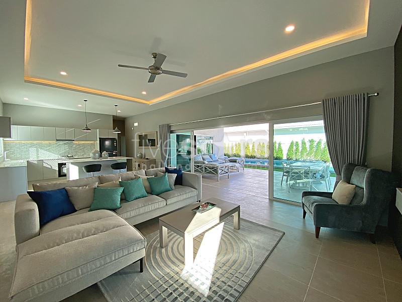 Modern 3-Bedroom Pool Villa with Tropical Garden in Thap Tai, Hua Hin – From THB 6.5M, photo 13