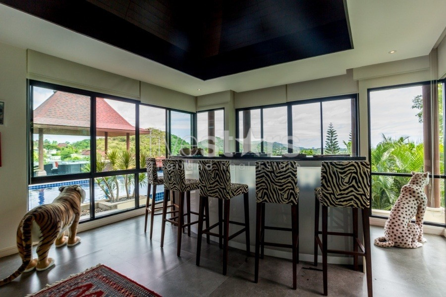 One Of A Kind Mountainside Sea View Villa – Estate For Sale in Khao Tao, photo 14
