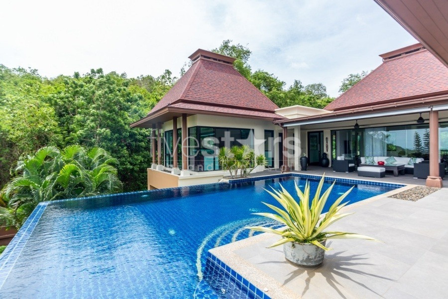 One Of A Kind Mountainside Sea View Villa – Estate For Sale in Khao Tao, photo 3