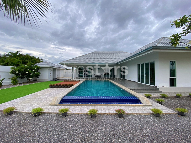 Mountain View 3 Bed 4 Bath Pool Villa For Sale in Paknampran, photo 2