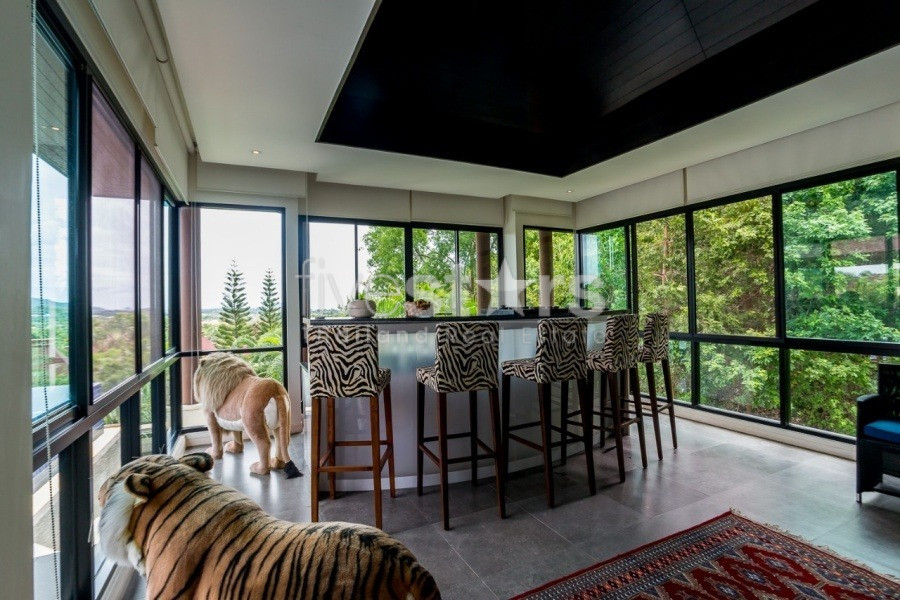 One Of A Kind Mountainside Sea View Villa – Estate For Sale in Khao Tao, photo 15