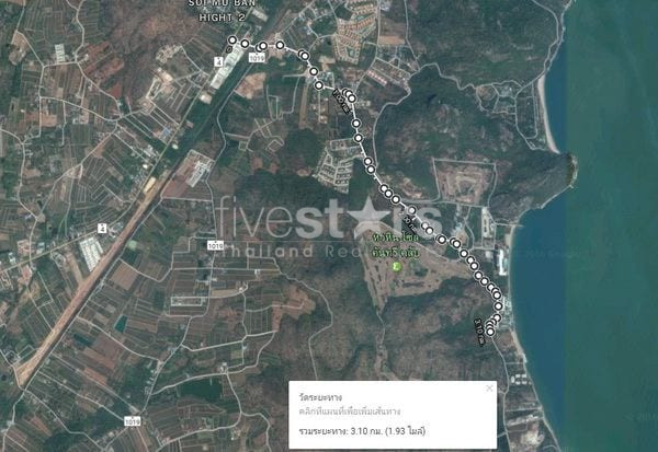 4 Rai Beachfront Land – Khao Tao, photo 3