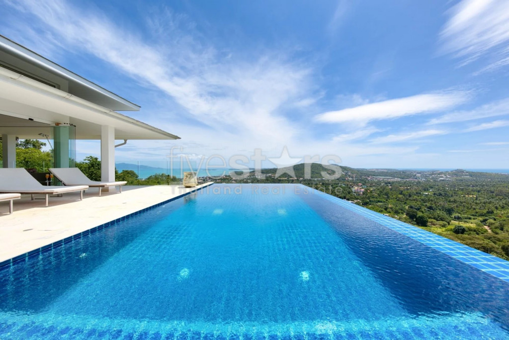 Superbe villa vue mer et montagne à vendre Koh Samui, photo 6