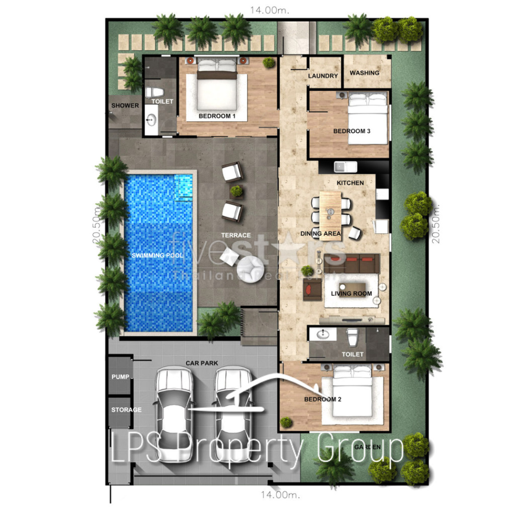 Eeden Village – Modern 3 Bedroom Pool Villas Near Palm Hills Hua Hin – From THB 4.95M, photo 14
