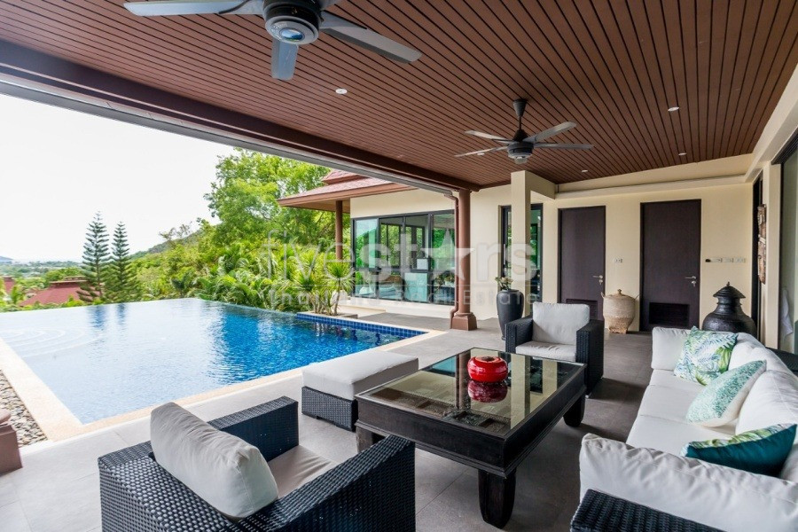 One Of A Kind Mountainside Sea View Villa – Estate For Sale in Khao Tao, photo 7