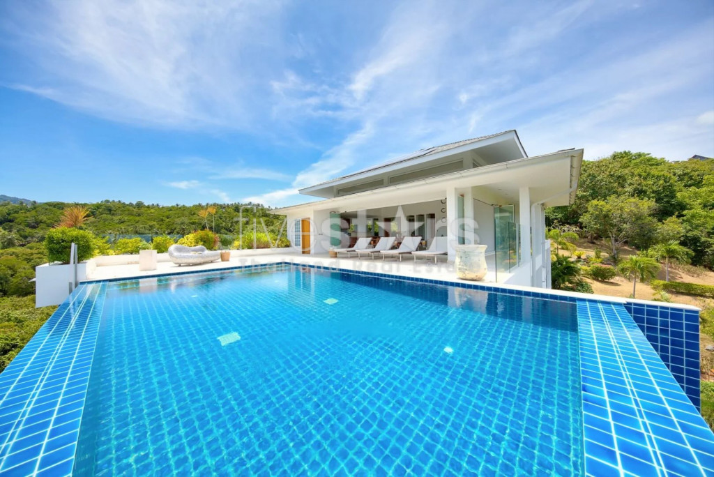Superbe villa vue mer et montagne à vendre Koh Samui, photo 3