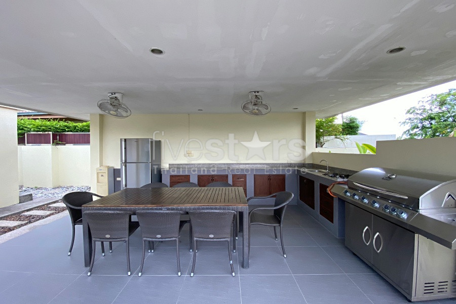 Modern 3-Bedroom Villa at Orchid Palm Homes – Marble Elegance with Pool & Jacuzzi in Hua Hin Soi 88, photo 7