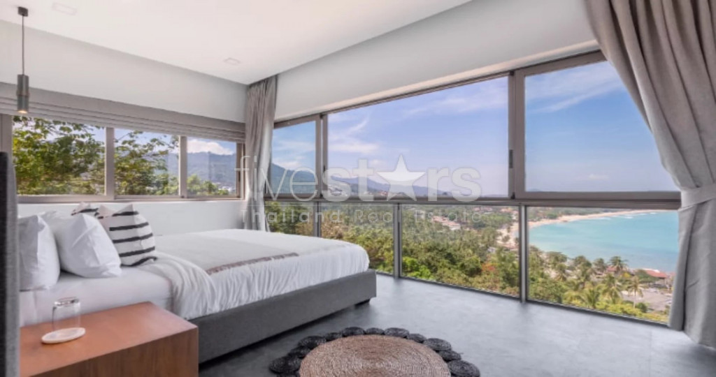 PANORAMA SEA VIEW VILLA OVER CHAWENG, photo 6