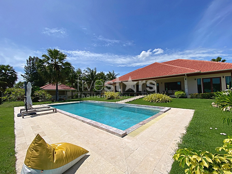 Private Countryside Pool Villa on 4,500 sqm of Land in Khao Kalok with Mountain View
