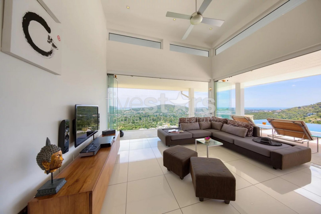 Superbe villa vue mer et montagne à vendre Koh Samui, photo 12