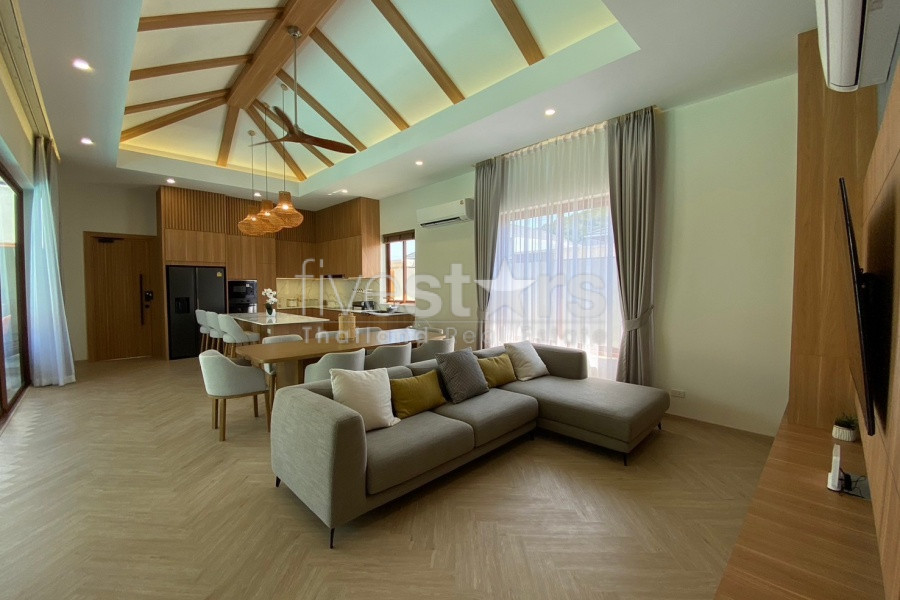 Modern 4-Bedroom Luxury Pool Villa For Sale or Rent in Hua Hin, photo 12