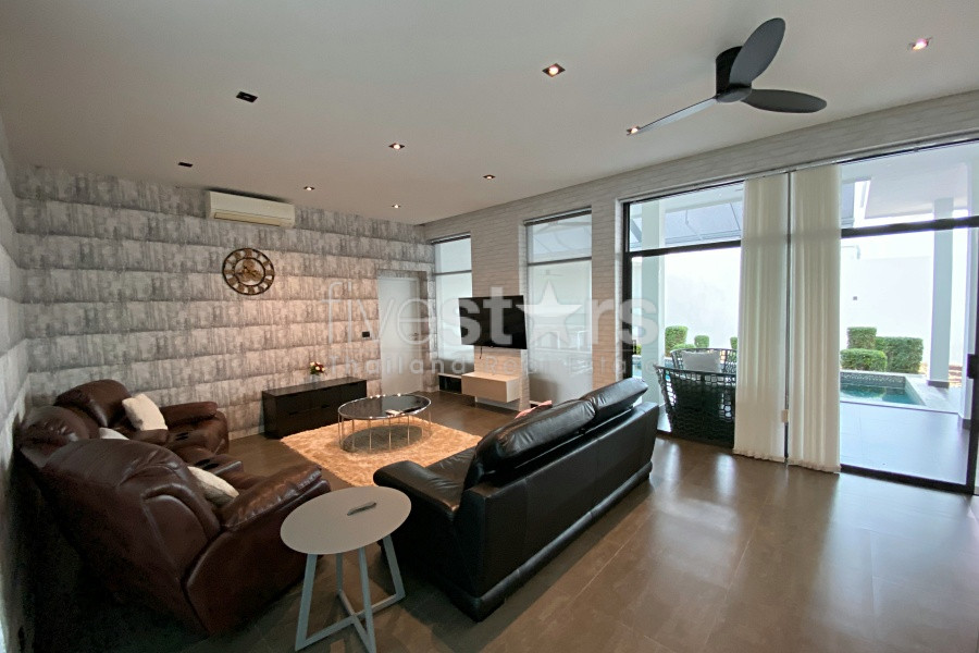 Modern 4-Bedroom Pool Villa with Rooftop Terrace Near Golf Course– Resort-Style Living in Hua Hin, photo 8