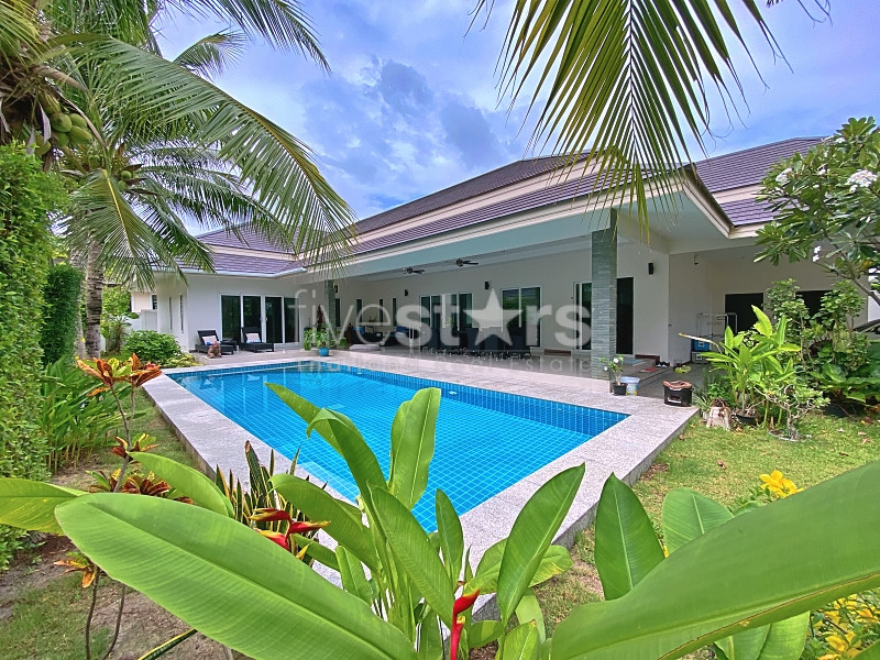 Spacious 3 Bed 3 Bath Pool Villa For Sale Near Palm Hills on Secure Estate