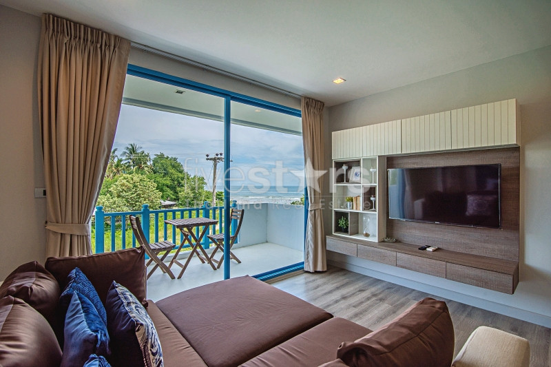 Beachfront Listing: 2-Bedroom Partial Seaview Condo at The Crest Santora Hua Hin