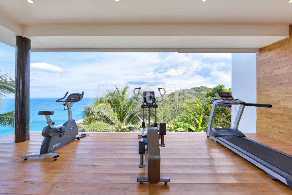 Villa spacieuse avec vue à 180° mer à vendre à Chaweng Noi, photo 11
