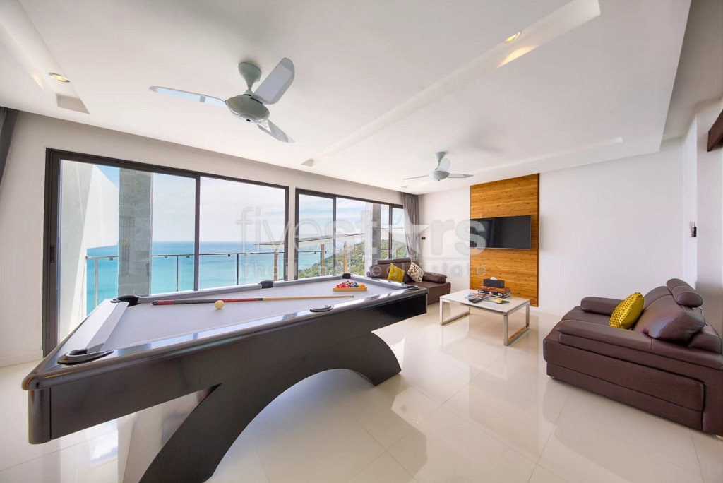 Villa spacieuse avec vue à 180° mer à vendre à Chaweng Noi, photo 10