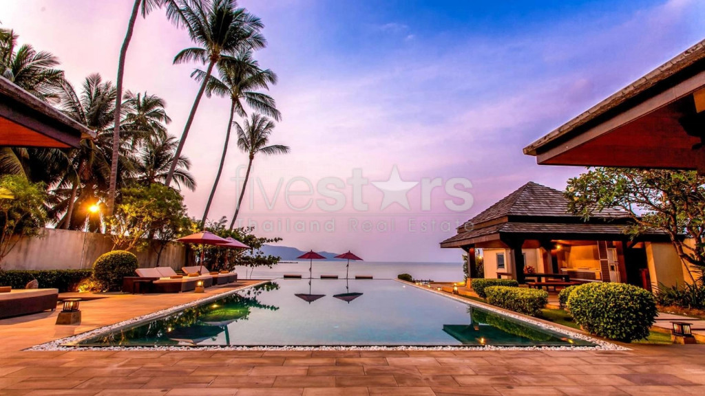 AMAZING SUNSET BEACHFRONT VILLA IN TALING NGAM, photo 4