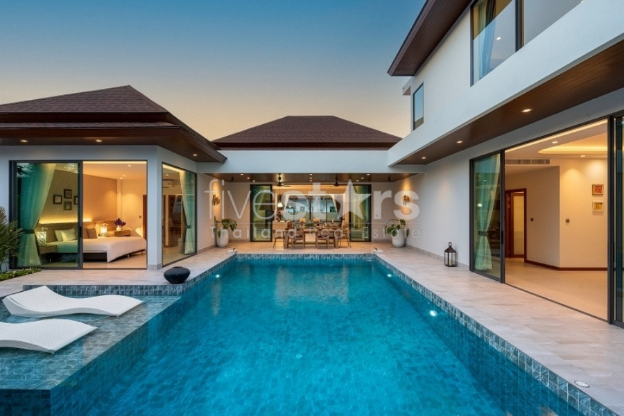 Birdie Pool Villas – Luxury Pool Villas Next to Black Mountain Golf Course, Hua Hin