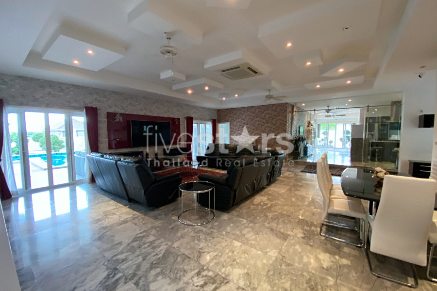 Modern 3-Bedroom Villa at Orchid Palm Homes – Marble Elegance with Pool & Jacuzzi in Hua Hin Soi 88, photo 10