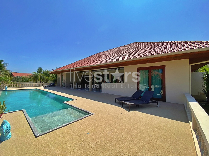 Elegant Thai-Bali Pool Villa for Sale Near Khao Kalok Beach