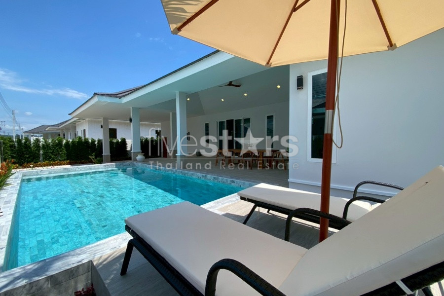 Modern European-Style 3-Bedroom Pool Villa for Sale in Central Hua Hin, photo 3
