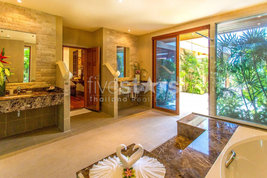 Villa vue mer avec 9 chambres à vendre sur les hauteurs de Bophut, photo 13