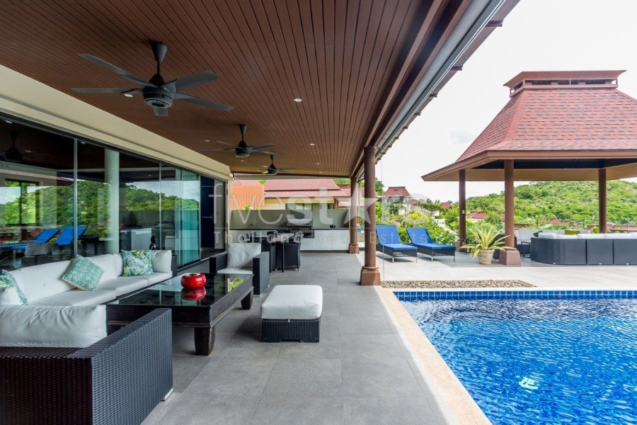 One Of A Kind Mountainside Sea View Villa – Estate For Sale in Khao Tao, photo 6