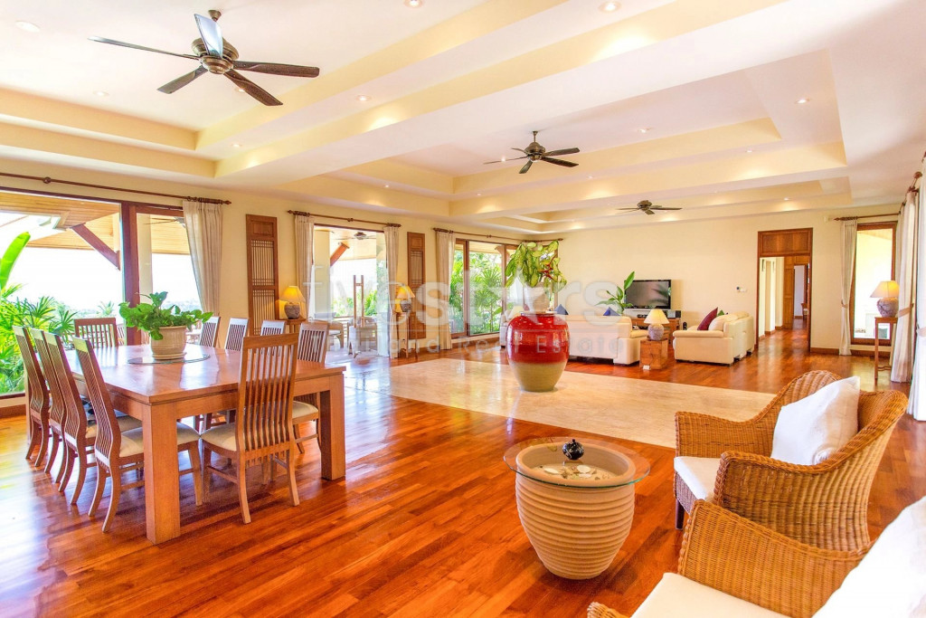 Villa vue mer avec 9 chambres à vendre sur les hauteurs de Bophut, photo 4