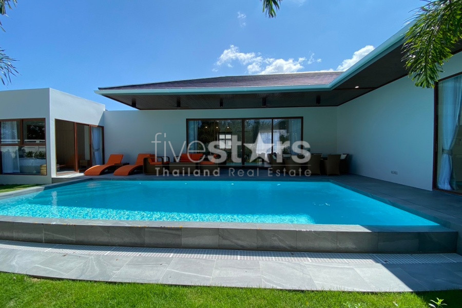 Modern 4-Bedroom Luxury Pool Villa For Sale or Rent in Hua Hin, photo 2