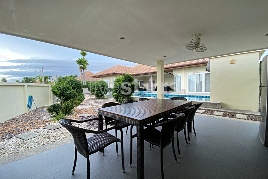 Modern 3-Bedroom Villa at Orchid Palm Homes – Marble Elegance with Pool & Jacuzzi in Hua Hin Soi 88, photo 8