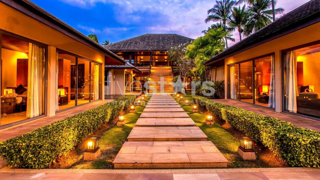 AMAZING SUNSET BEACHFRONT VILLA IN TALING NGAM, photo 10