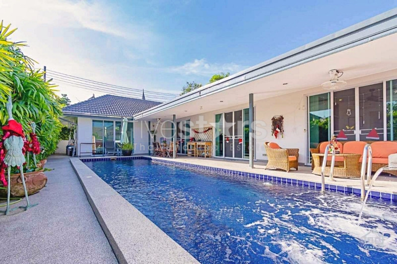 Private 3-Bedroom Pool Villa for Sale and Rent in Hua Hin Town – Milpool Villas, Soi 102