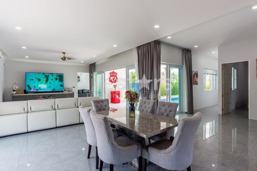 Two Modern Pool Villas with Mountain View – 7 Bedrooms on 1 Rai in Khao Tao, Hua Hin, photo 9