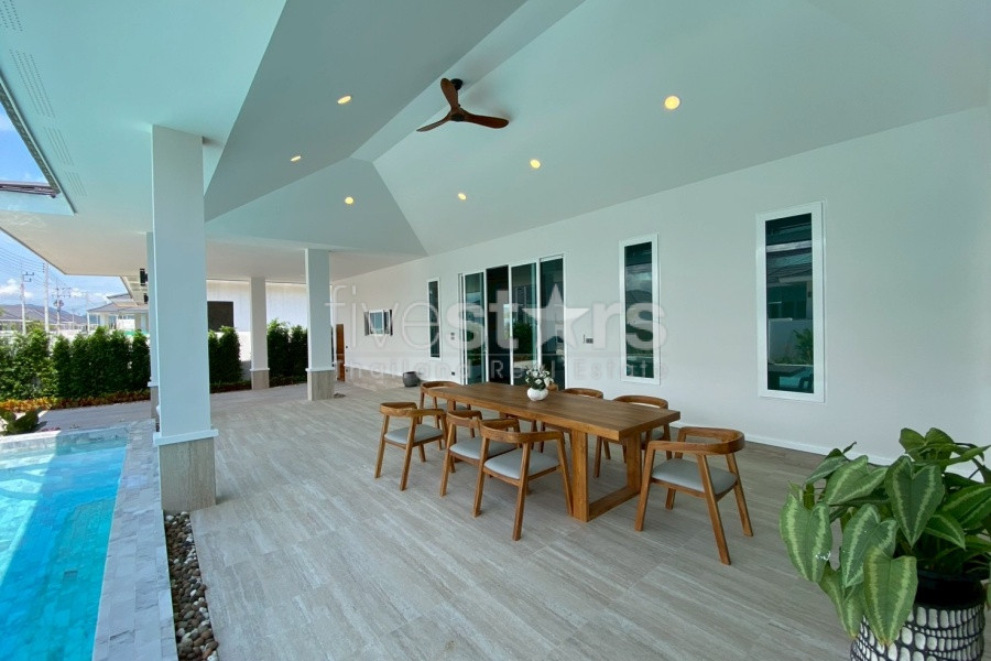 Modern European-Style 3-Bedroom Pool Villa for Sale in Central Hua Hin, photo 5