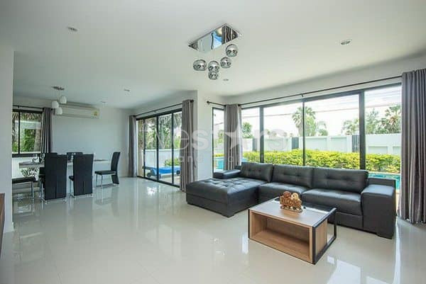 2 Storey 3 Bed Pool Villa in Pranburi: 100 meters from the beach, photo 3