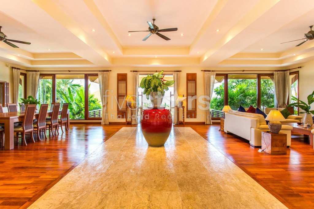 Villa vue mer avec 9 chambres à vendre sur les hauteurs de Bophut, photo 3