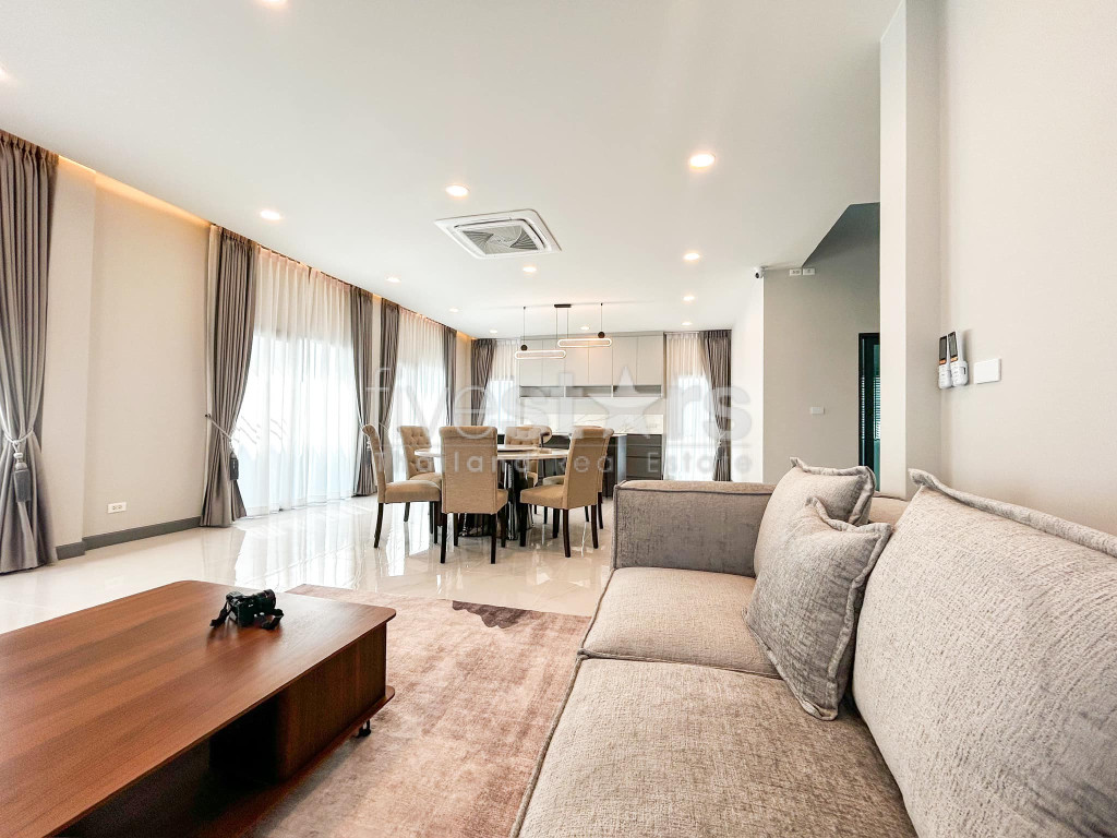 Maison de luxe moderne de 5 chambres à louer à Bangna., photo 3