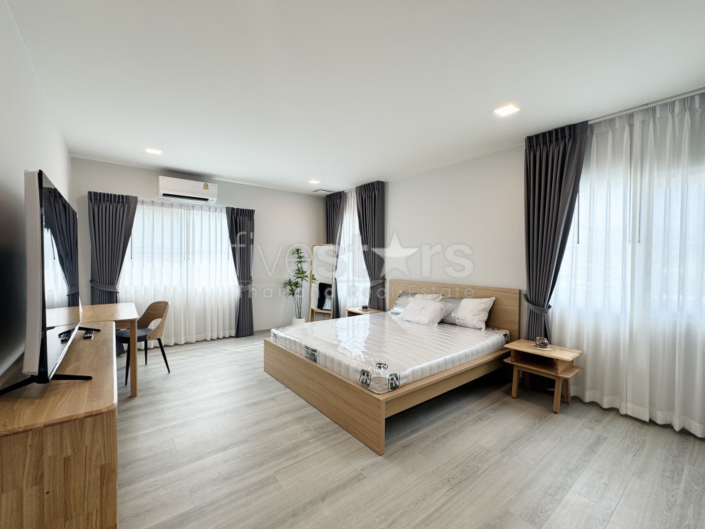 Maison de style scandinave avec 3 chambres à louer à Bangna., photo 13