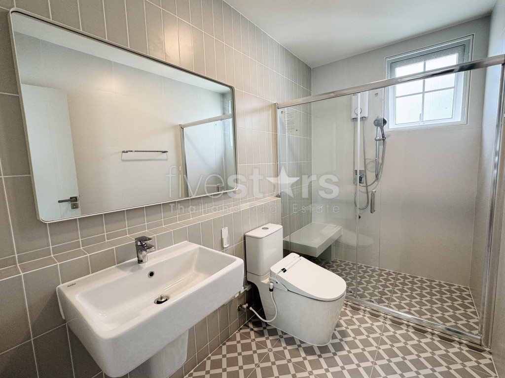 Maison de style scandinave avec 3 chambres à louer à Bangna., photo 19
