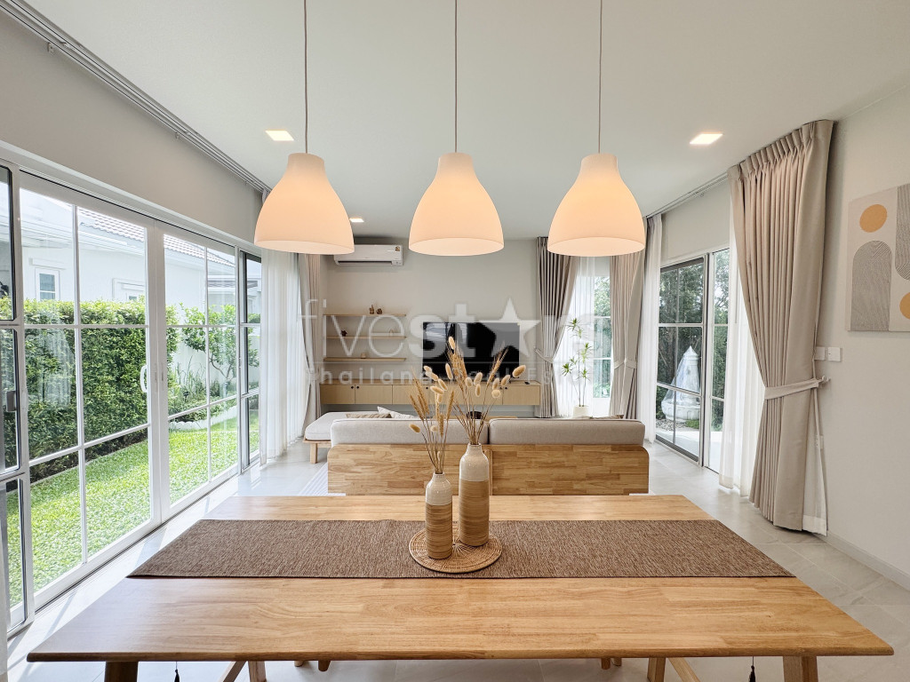 Maison de style scandinave avec 3 chambres à louer à Bangna., photo 4