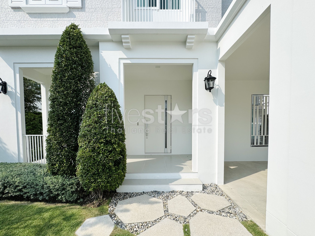 Maison de style scandinave avec 3 chambres à louer à Bangna., photo 22