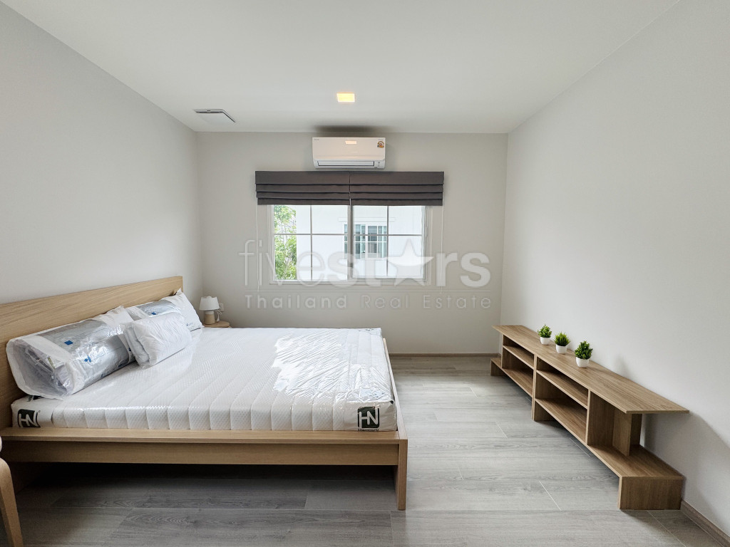 Maison de style scandinave avec 3 chambres à louer à Bangna., photo 15