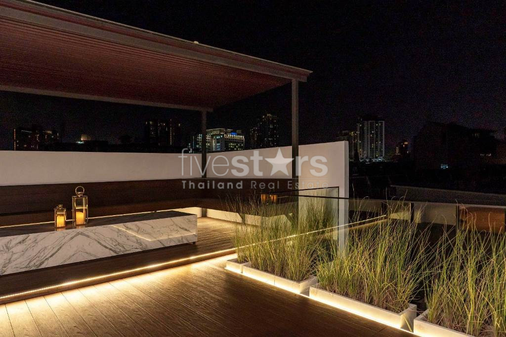 4-bedroom luxury modern house with private pool for sale on Ekkamai, photo 14