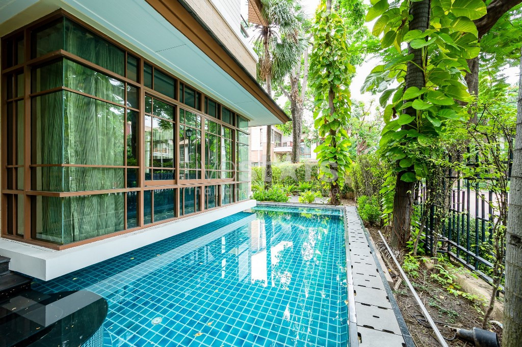Luxury house private pool in compound on Phrakanong area, photo 10