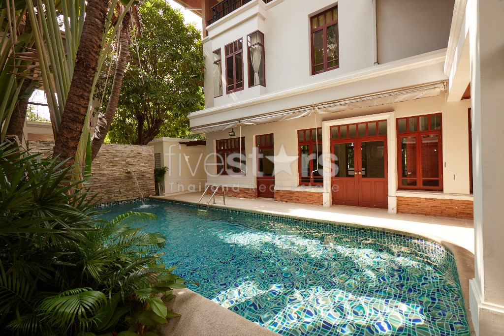 Maison individuelle non meublée à louer avec piscine à Ekamai, photo 14