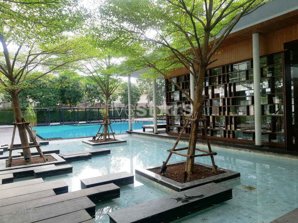 Pool view 3 bedrooms condo for rent near BTS Phrakhanong, photo 23